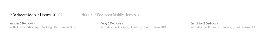 2 bed mobile homes